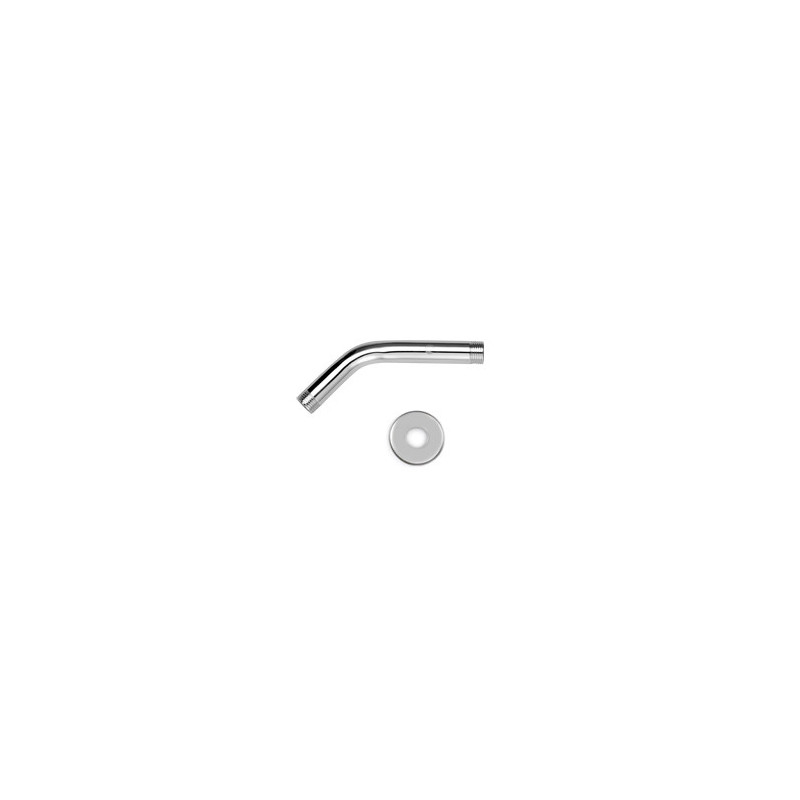 BRAZO LLUVIA INOX.45° 1/2x18cm BRAZO LLUVIA INOX.45° 1/2x18cm